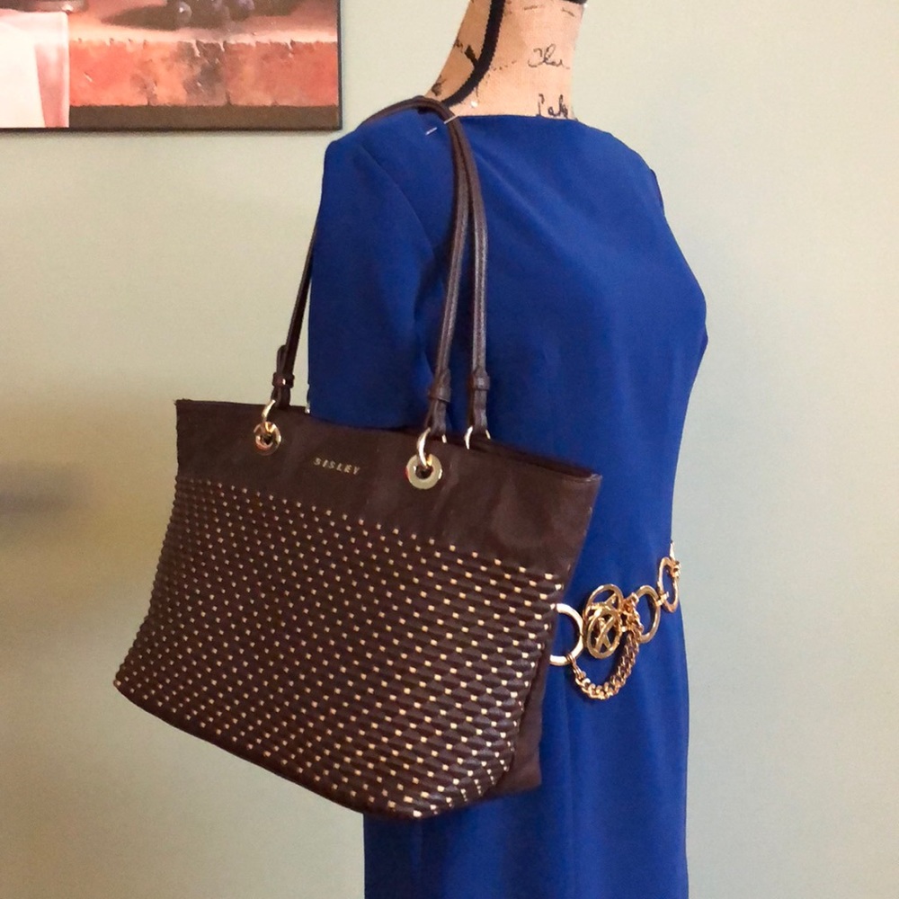 Sisley Woven Shopper Tote Bag - Picture 10 of 10